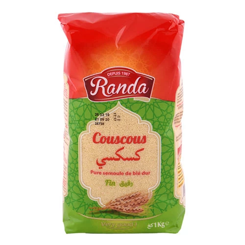 Couscous RANDA fin 1kg كسكسي رندة جيد 1كغ courses en ligne Gabes Tunisie supermarché vente epicerie en ligne Couscous RANDA fin Gabes Tunisie