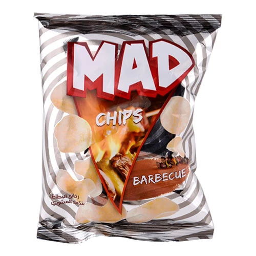 Chips Barbecue MAD 16Gr شيبس ماد باربكيو 16 غرام Courses en ligne Gabes Tunisie supermarché en ligne Gabes Tunisie vente en ligne Gabes Tunisie livraison à