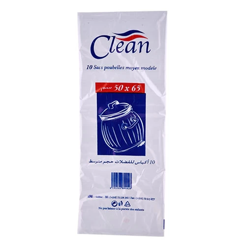Sacs poubelle 10x70L CLEAN أكياس فضلات10 - 70 لتر كلين Courses en ligne Gabes Tunisie supermarché en ligne Gabes Tunisie vente en ligne Gabes Tunisie livra