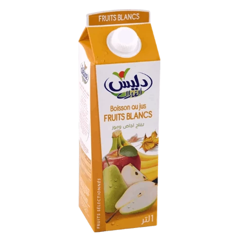 Livraison à domicile Jus Délice de fruits boisson au jus fruits 1L عصير دليس الغلال غلال 1لتر livraison épicerie jus gabes