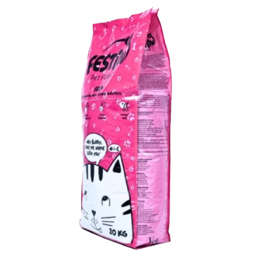 livraison Croquettes Chat Festin Chat Poulet 20 KG gabes كروكيت قطاطس فستين دجاج 20كغ nourriture chat chien gabes