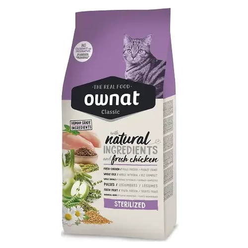 Livraison Croquettes OWNAT chat stérilisé vrac gabes كروكيت أونات للقطط المعقمة بالتفصيل livraison nourriture chat chien gabes