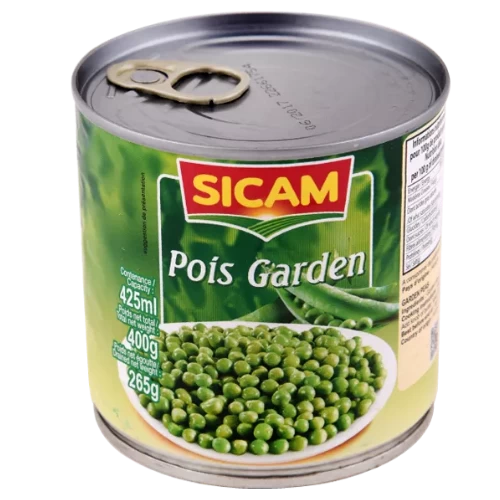 livraison gabes Petit pois GARDEN SICAM 300Gr حكة جلبانة سيكام 300غ épicerie en ligne gabes supermarché en ligne gabès tunisie