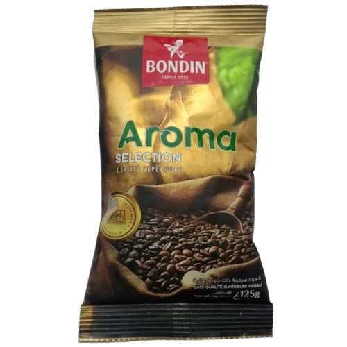 livraison gabes Café pur aromatisé 125Gr BONDIN قهوة صافية منكهة 125غ بوندان épicerie en ligne gabes supermarché en ligne gabès tunisie