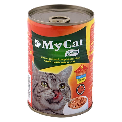 livraison Animalerie Gabès Tunisie Aliment pour chat gabes MY CAT Volaille 400Gr طعام القطط ماي كات دواجن 400 جرام courses en ligne Gabes livraison animalerie en ligne gabes