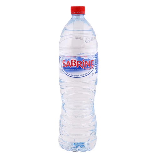 Eau minérale SABRINE 1.5L ماء معدني صابرين 1.5 لتر supermarché vente en ligne livraison alimentation produits alimentaires Eau minérale MELLITI Gabes Tunisie
